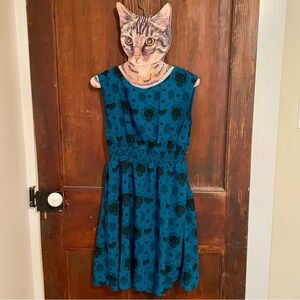 Black cats Sourpuss dress